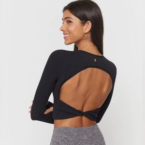 EUC Spiritual Gangster long sleeve top